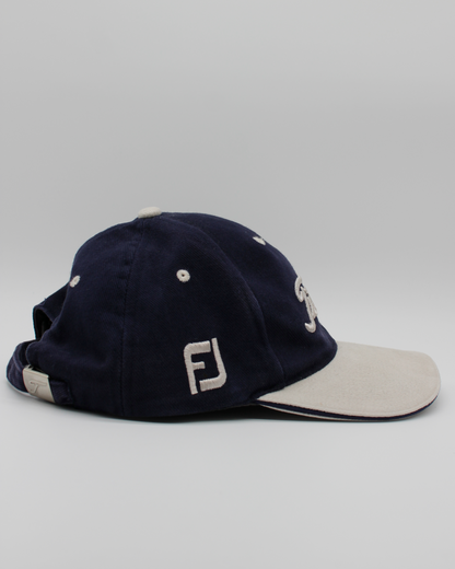 00s Titleist Navy & Cream Two Tone Cap (S)