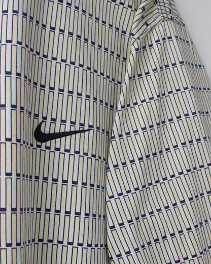 90s Nike Tiger Woods Yin Yang Geometric Polo (L)