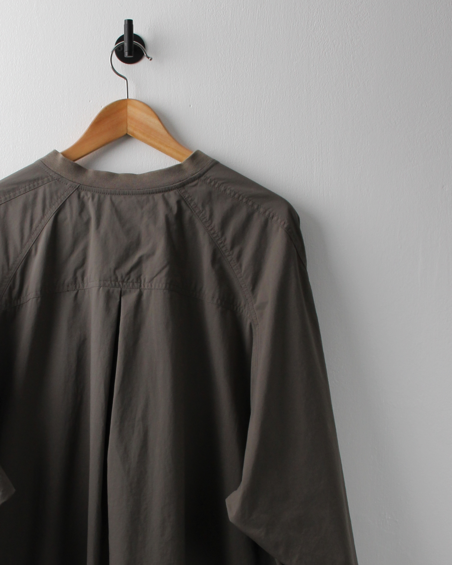 90s Nike Khaki Brown Quarter Snap Windbreaker (XXL)