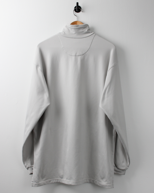 90s Nike Tiger Woods Yin Yang Cream Quarter Zip (L)