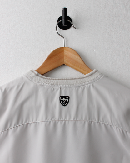 00s Nike Cream Windbreaker Golf Vest with Tags (S)