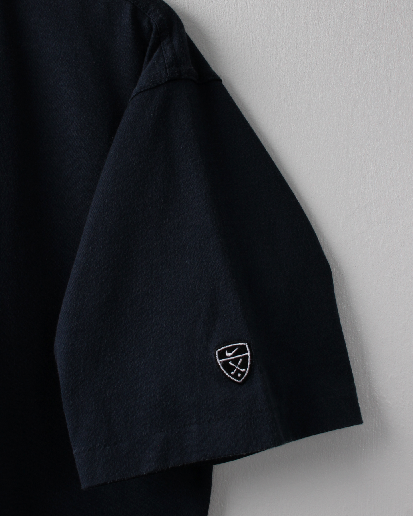 00s Nike Shield Logo Navy Polo (S)