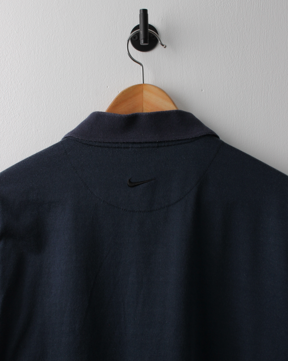 00s Nike Shield Logo Navy Polo (S)