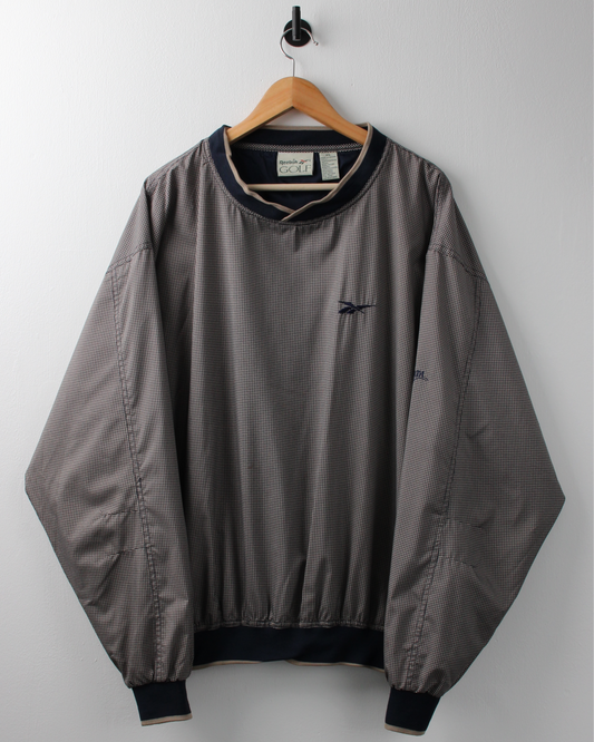90s Reebok Qualchan Micro Pattern Windbreaker (L)