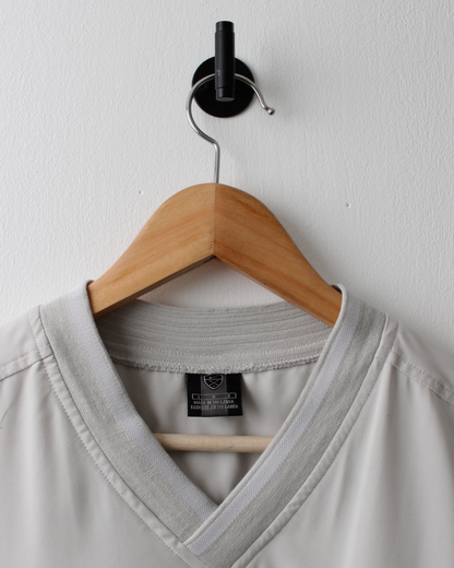 00s Nike Cream Windbreaker Golf Vest (L)
