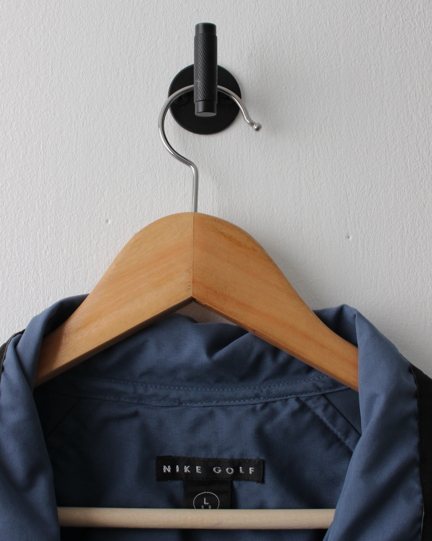 90s Nike Swoosh 18 Blue Full Zip Jacket (L)