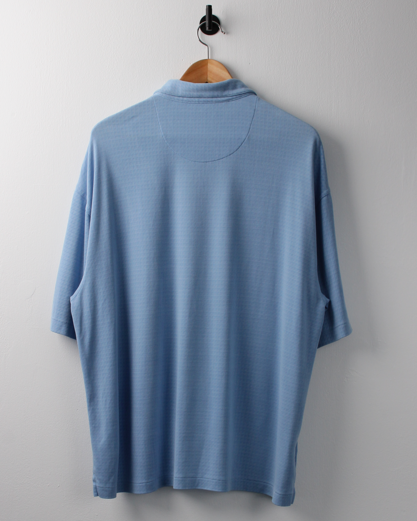 00s Nike Tiger Woods Light Blue Geometric Polo (XL)