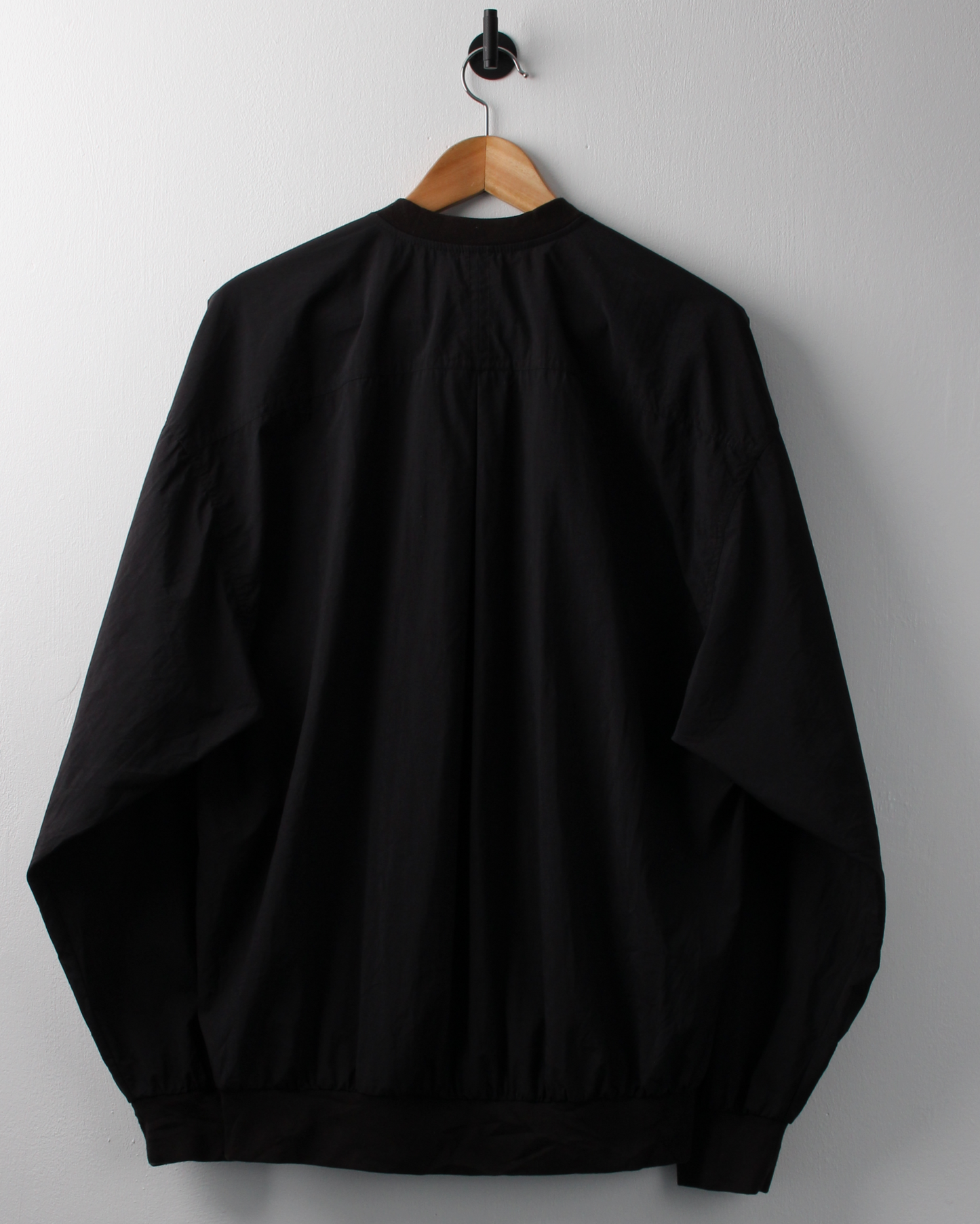 90s Nike Black Buttoned Windbreaker (M)