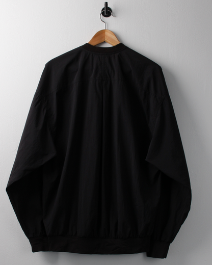 90s Nike Black Buttoned Windbreaker (M)