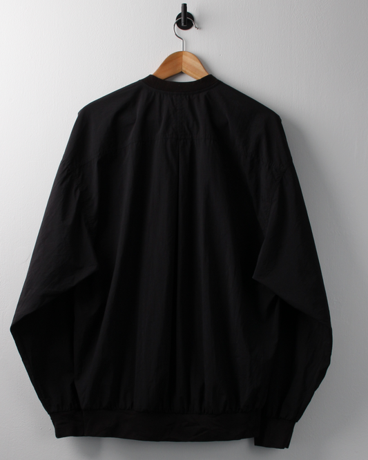 90s Nike Black Buttoned Windbreaker (M)