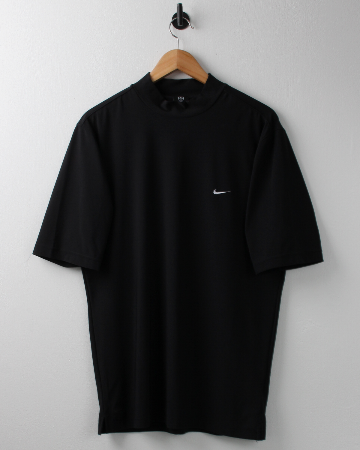 00s Nike Black Dri-Fit Mock Neck (M)