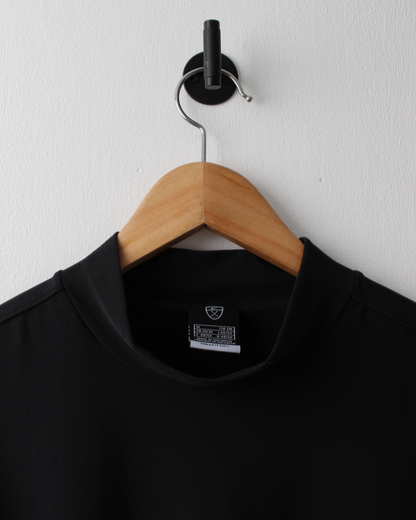00s Nike Black Dri-Fit Mock Neck (M)