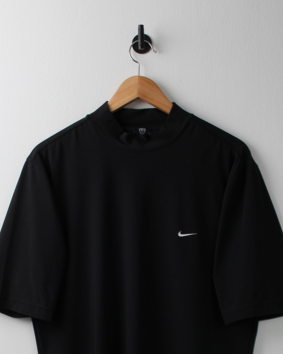 00s Nike Black Dri-Fit Mock Neck (M)
