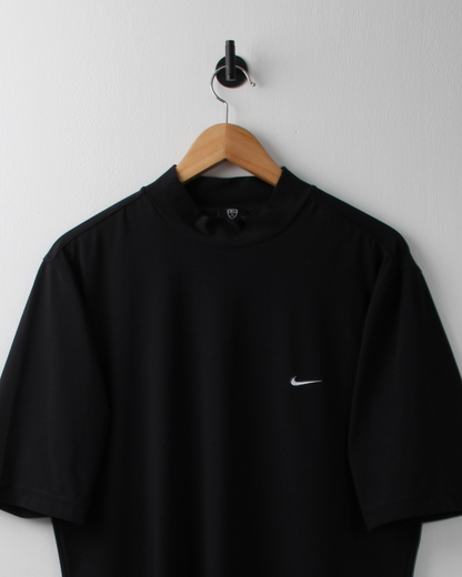 00s Nike Black Dri-Fit Mock Neck (M)