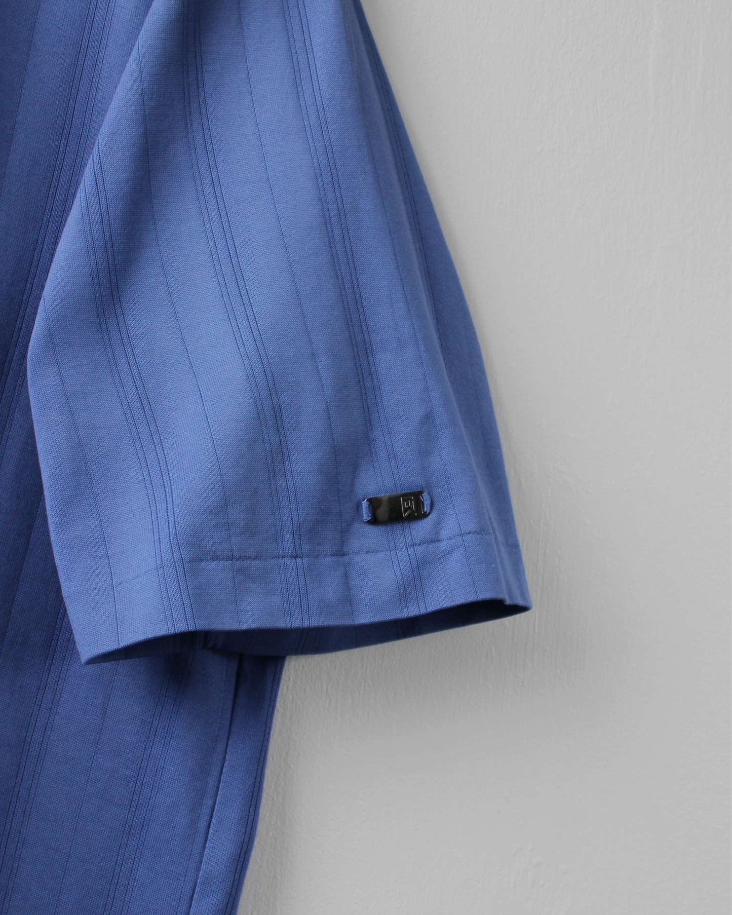 00s Nike Tiger Woods Blue Textured Polo (M)