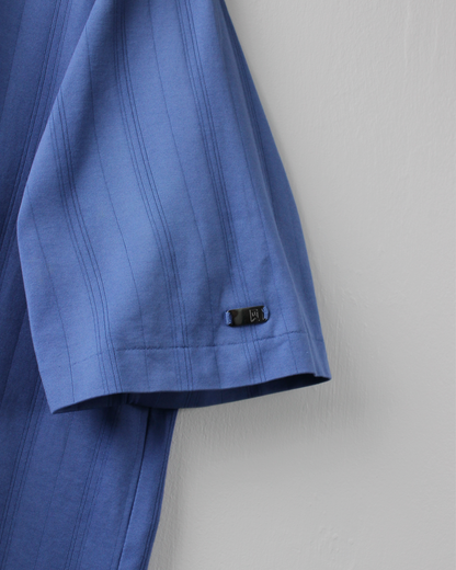 00s Nike Tiger Woods Blue Textured Polo (M)