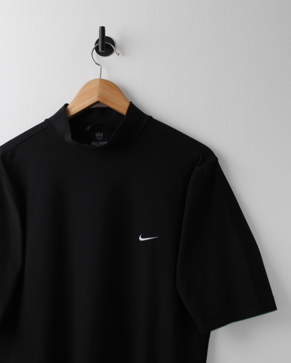 00s Nike Black Dri-Fit Mock Neck (S)
