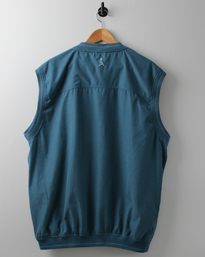 00s Ping Blue Windbreaker Golf Vest (XL)