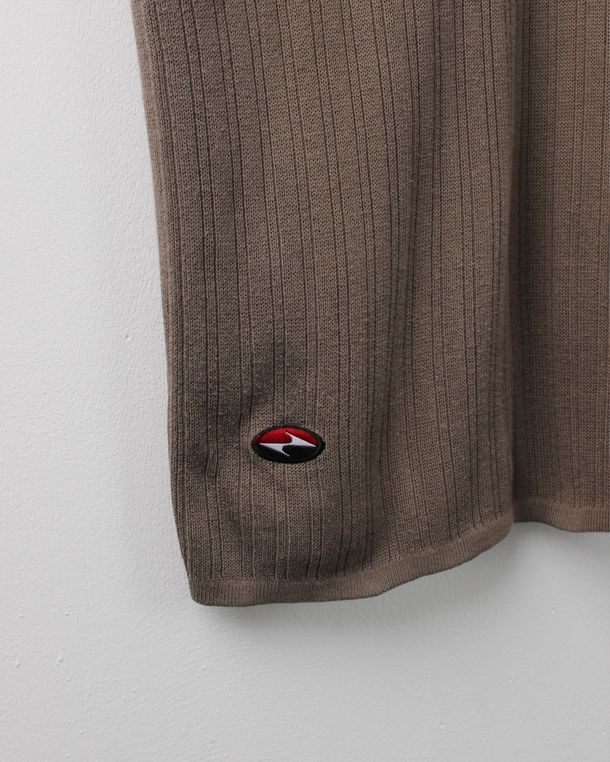 90s Nike Tiger Woods Yin Yang Brown Textured Golf Vest (L)