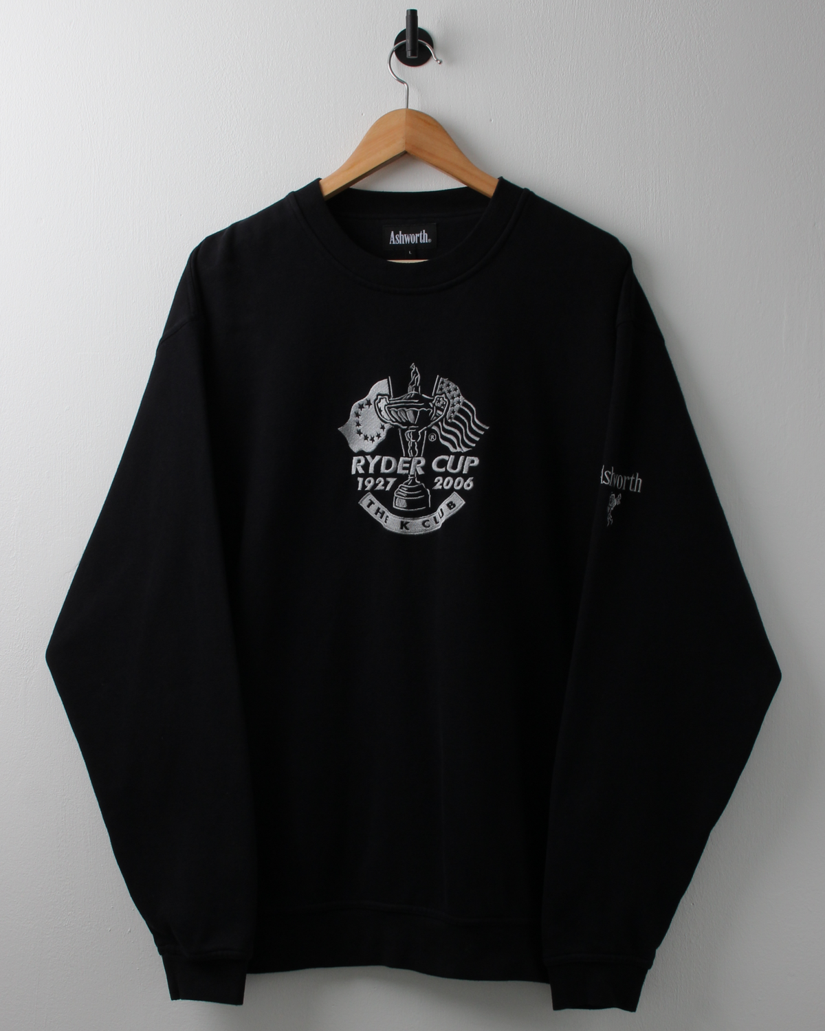 2006 Ryder Cup Black Graphic Crewneck Sweatshirt (L)