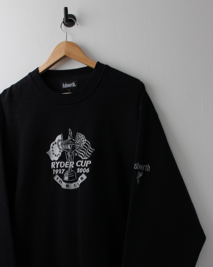 2006 Ryder Cup Black Graphic Crewneck Sweatshirt (L)