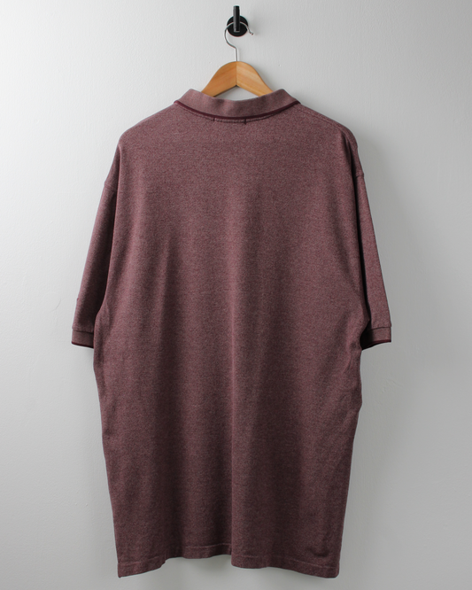 90s Nike Tour Maroon Textured Polo (XL)