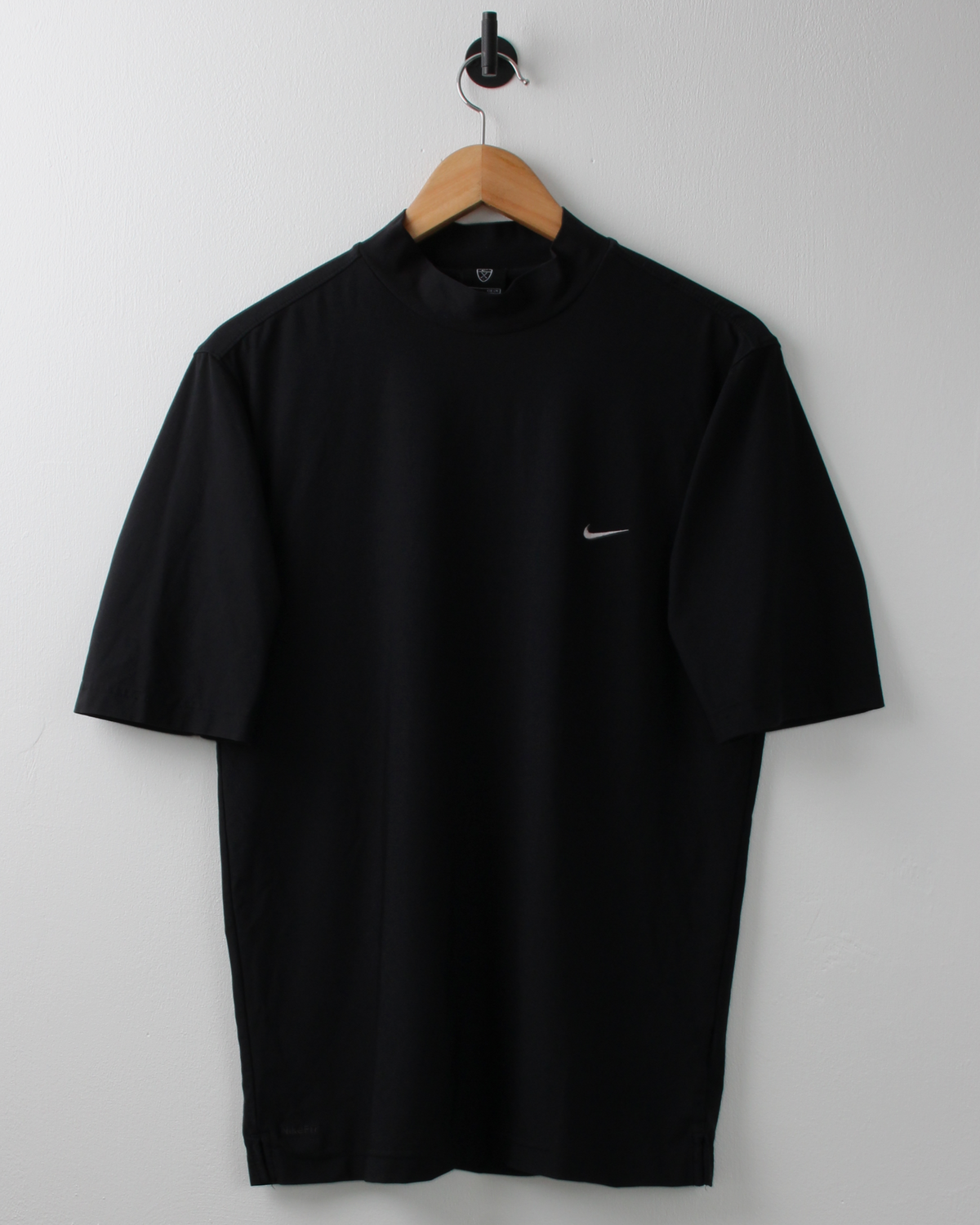 00s Nike Black Dry-Fit Mock Neck (M)