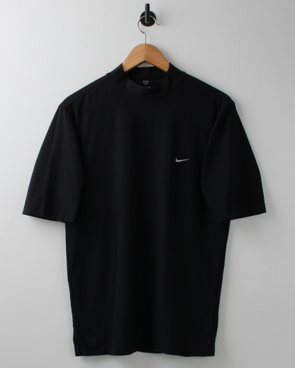 00s Nike Black Dry-Fit Mock Neck (M)