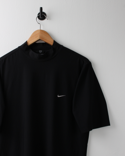 00s Nike Black Dry-Fit Mock Neck (M)