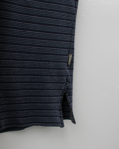 00s Ping Navy Micro Pattern Polo (M)