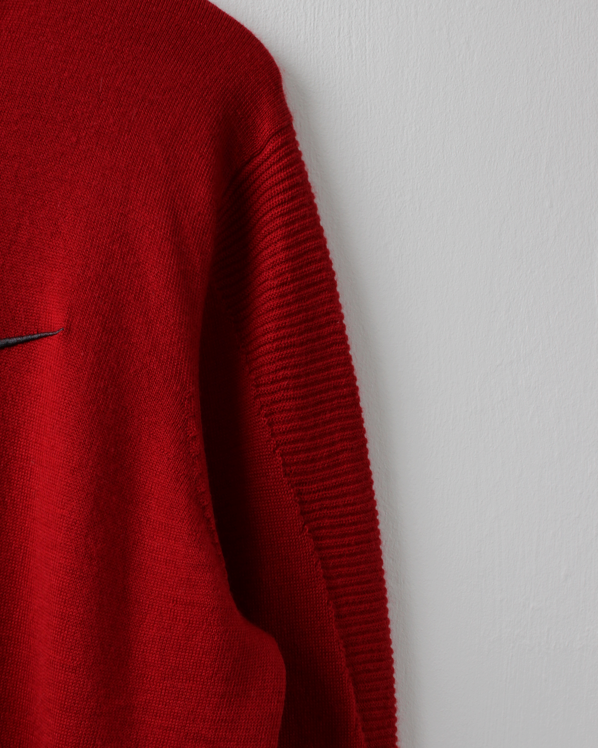 00s Nike Tiger Woods Red Merino Wool Jumper (L)