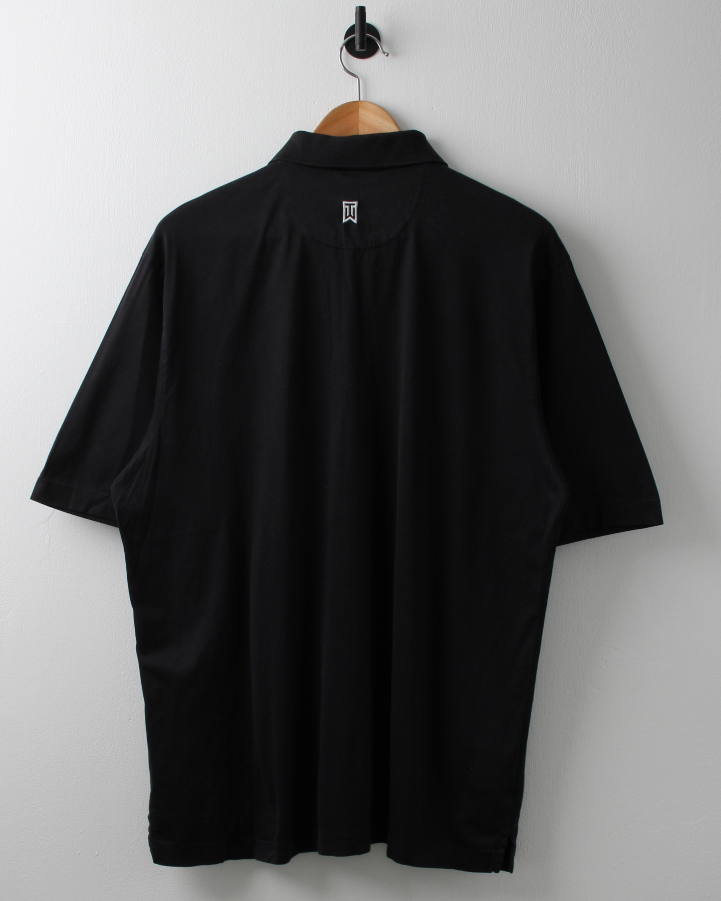 00s Nike Tiger Woods Black Polo Shirt (L)