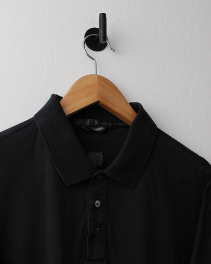 00s Nike Tiger Woods Black Polo Shirt (L)