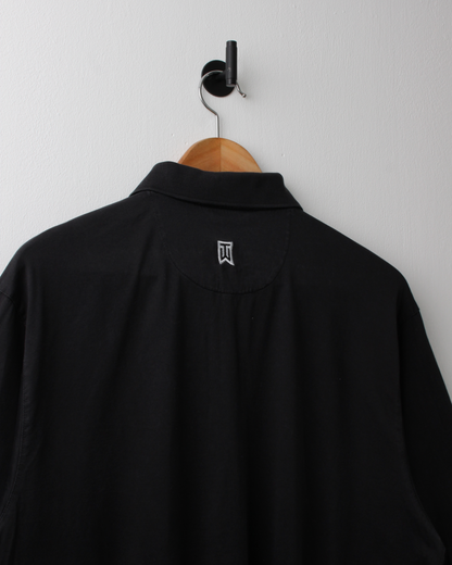 00s Nike Tiger Woods Black Polo Shirt (L)