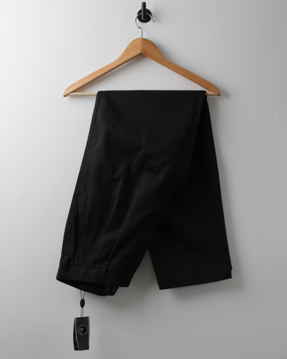 00s Nike Golf Black Pleated Golf Trousers with Tags (32W 32L)