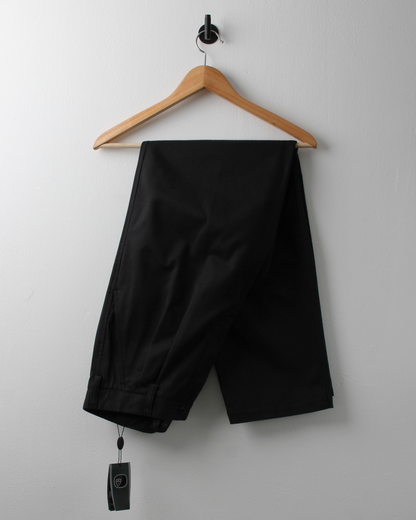 00s Nike Golf Black Pleated Golf Trousers with Tags (32W 32L)