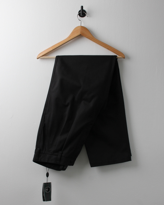 00s Nike Golf Black Pleated Golf Trousers with Tags (32W 32L)
