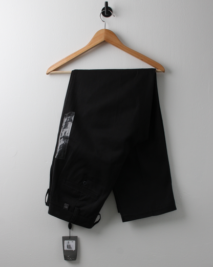 00s Nike Golf Black Pleated Golf Trousers with Tags (32W 32L)