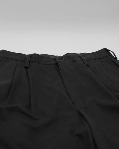 00s Nike Golf Black Pleated Golf Trousers with Tags (32W 32L)