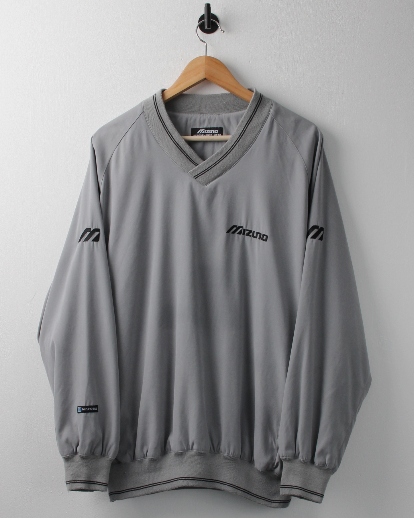 90s Mizuno Grey Windbreaker (L)
