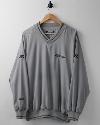 90s Mizuno Grey Windbreaker (L)