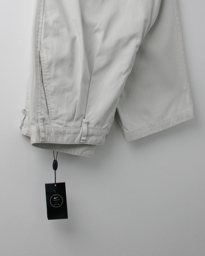 90s Nike Cream Pleated Golf Trousers (36W 36L)