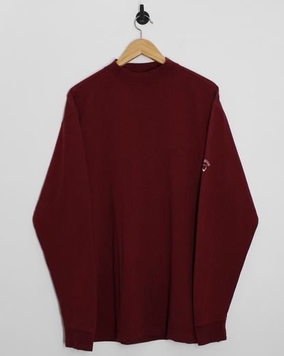 00s Callaway Red Long Sleeve Mock Neck (M)