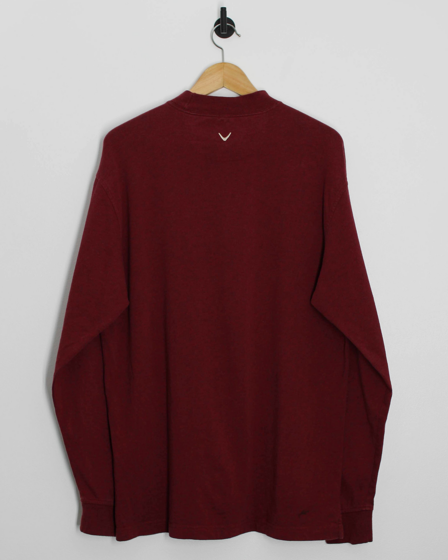 00s Callaway Red Long Sleeve Mock Neck (M)