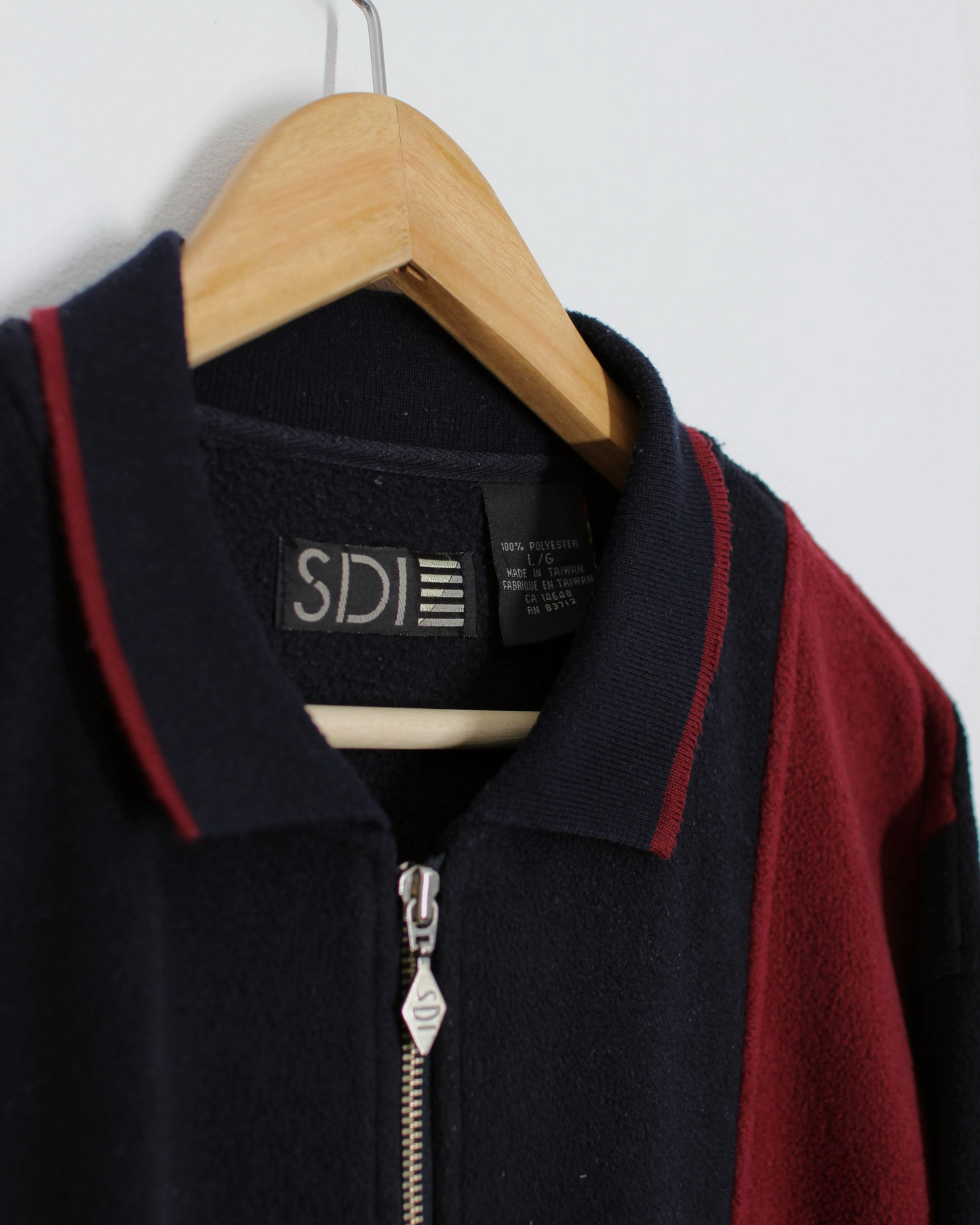 90s Scottish Open SDI Quarter Zip Collared Sweatshirt (L)