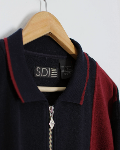 90s Scottish Open SDI Quarter Zip Collared Sweatshirt (L)