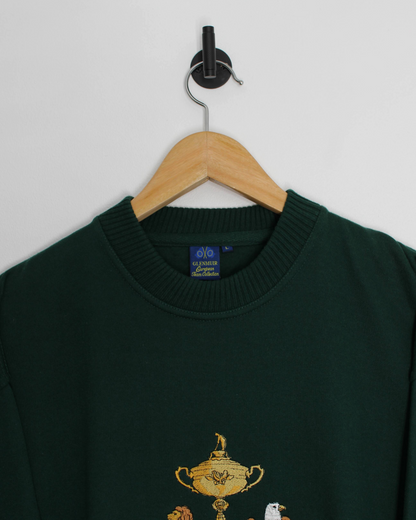1997 Ryder Cup Glenmuir Green Crewneck Sweatshirt (L)