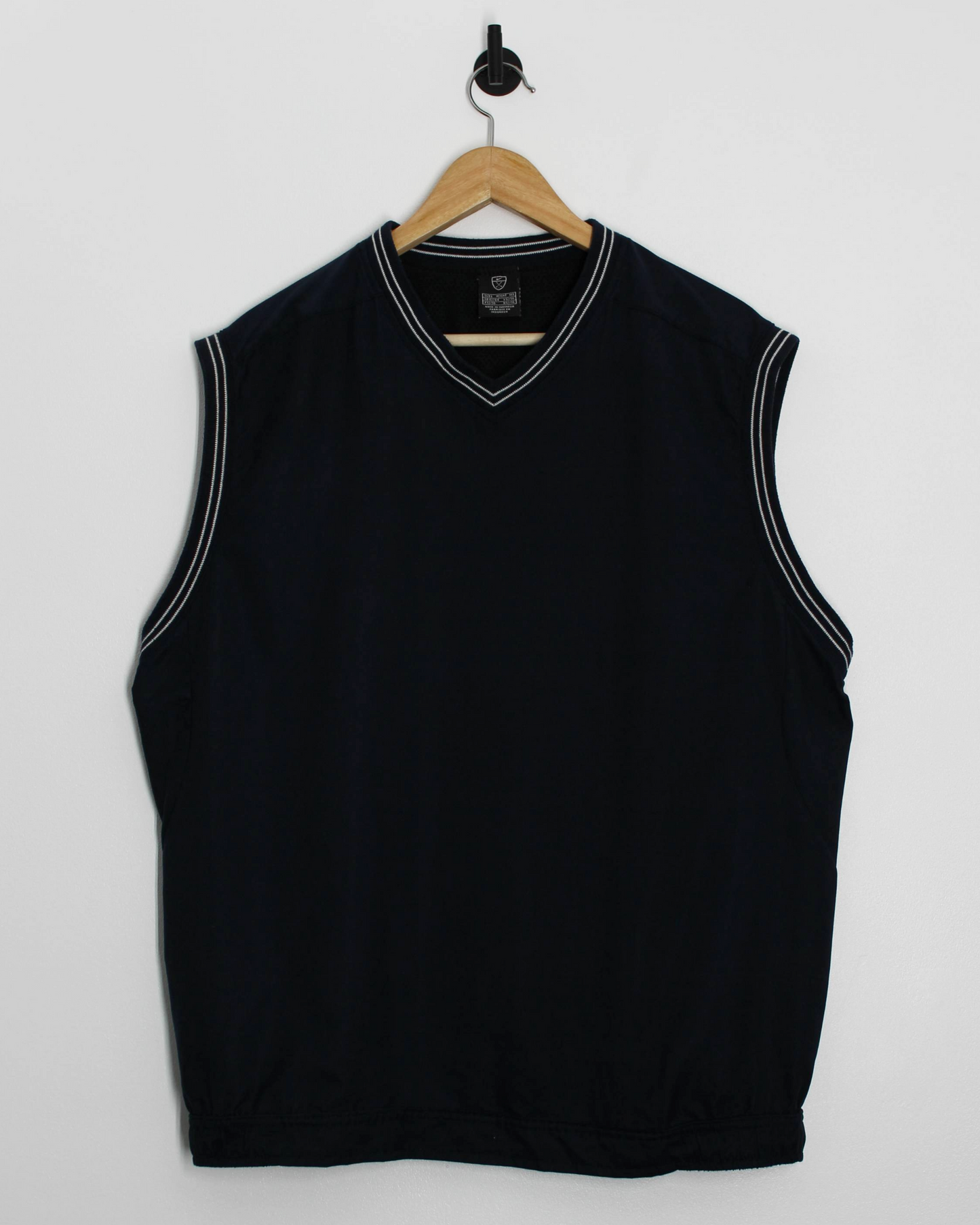 00s Nike Navy V-Neck Golf Vest (L)