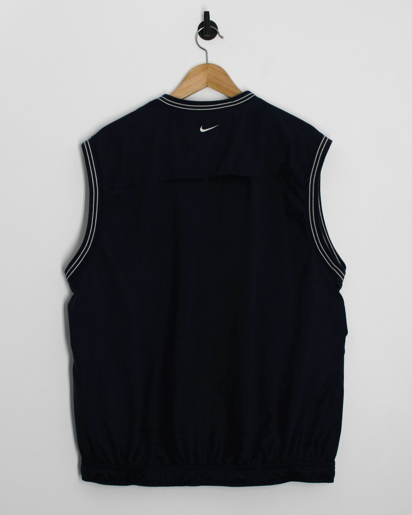 00s Nike Navy V-Neck Golf Vest (L)