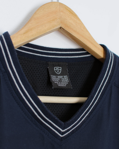 00s Nike Navy V-Neck Golf Vest (L)